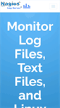 Mobile Screenshot of logfilemonitoring.net